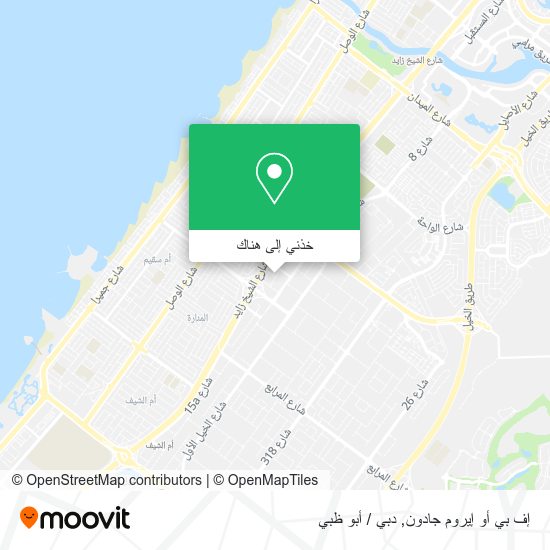 خريطة إف بي أو إيروم جادون