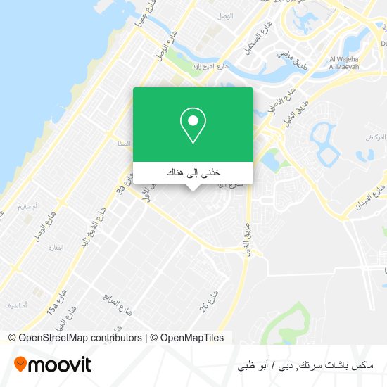 خريطة ماكس باشات سرتك
