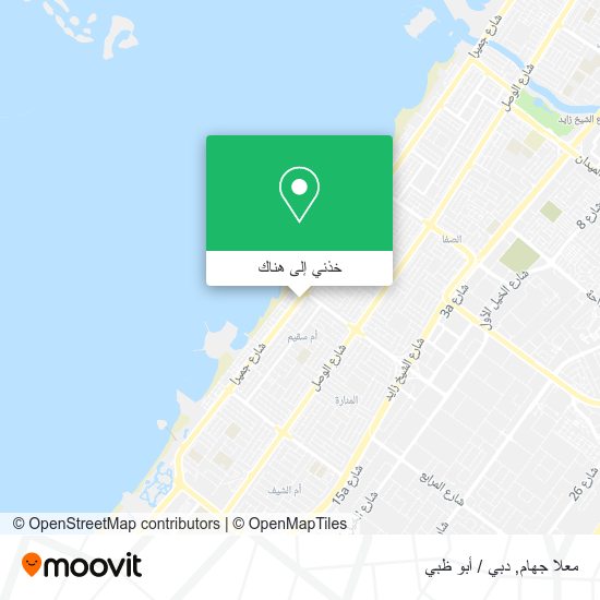 خريطة معلا جهام