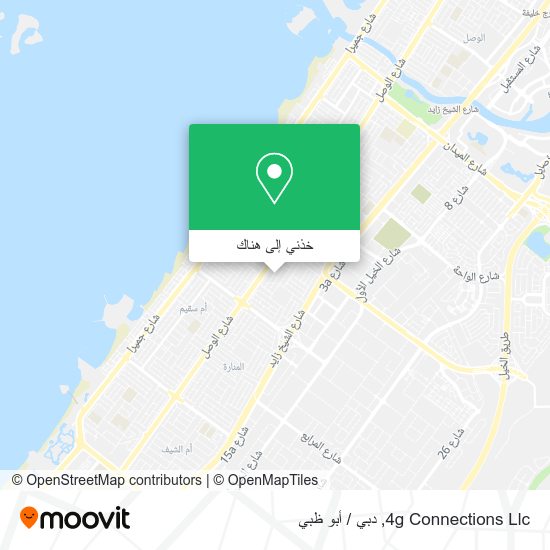 خريطة 4g Connections Llc