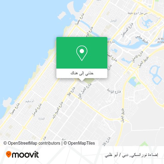خريطة إضاءة نورانسكي