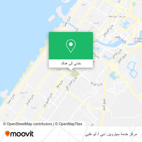 خريطة مركز خدمة سيتروين