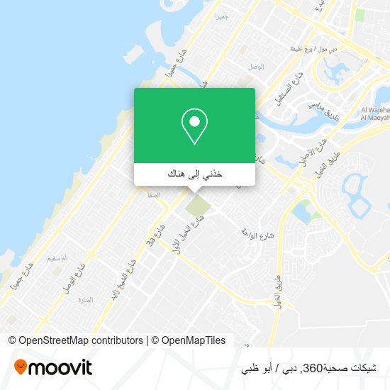 خريطة شيكات صحية360