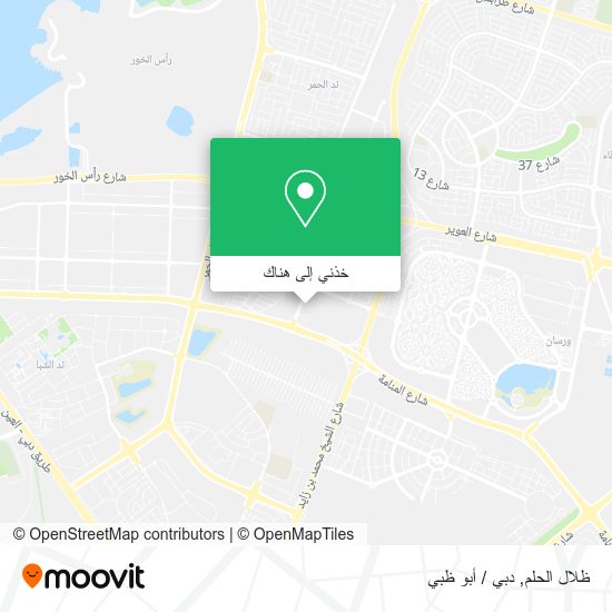 خريطة ظلال الحلم