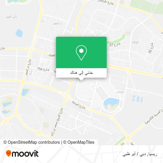 خريطة ريسيا