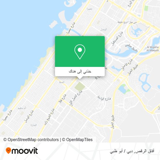خريطة آفاق الرقص