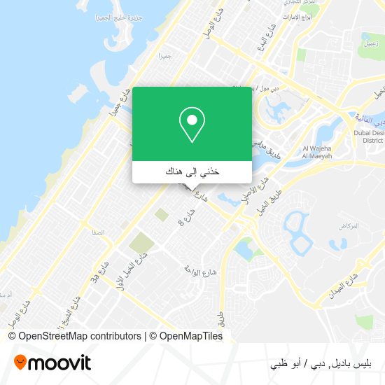 خريطة بليس باديل