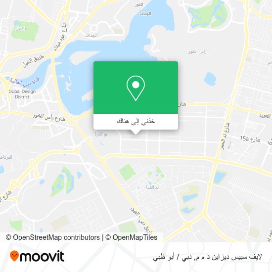 خريطة لايف سبيس ديزاين ذ م م
