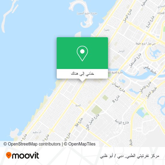 خريطة مركز نفرتيتي الطبي