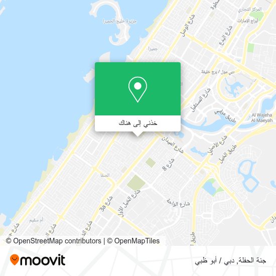 خريطة جنة الحفلة