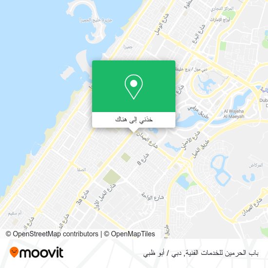 خريطة باب الحرمين للخدمات الفنية