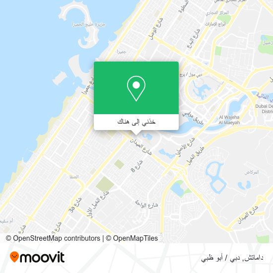 خريطة داماتش
