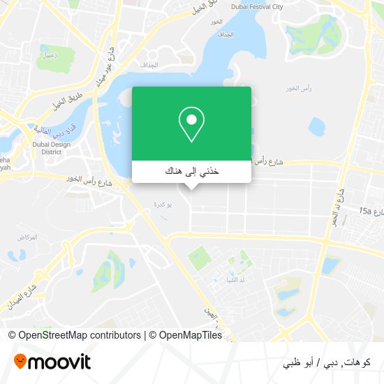 خريطة كوهات