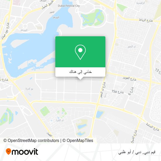 خريطة فيم دبي