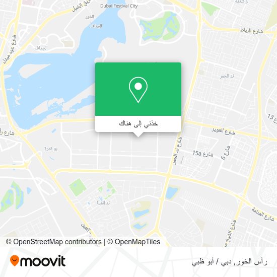 خريطة رأس الخور