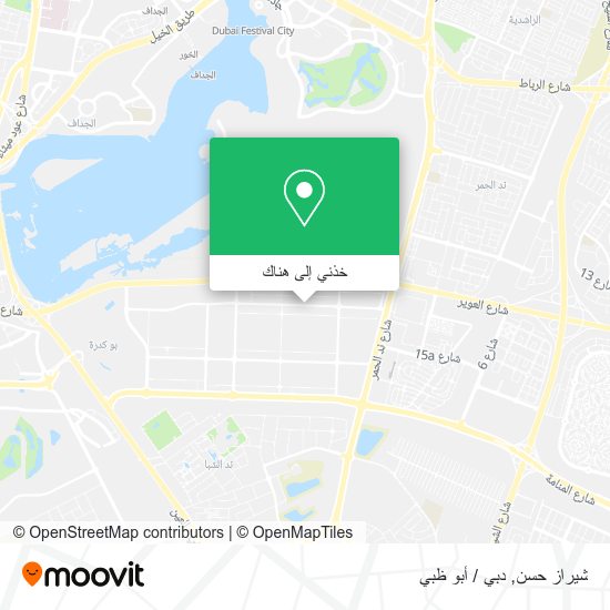 خريطة شيراز حسن