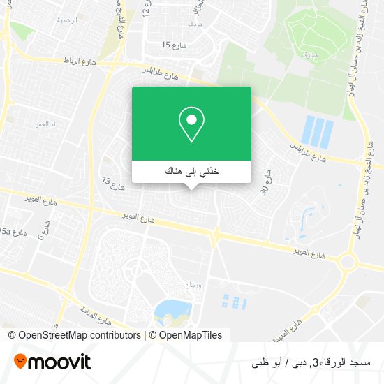 خريطة مسجد الورقاء3
