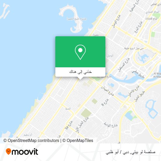 خريطة صلصة لو بيتي
