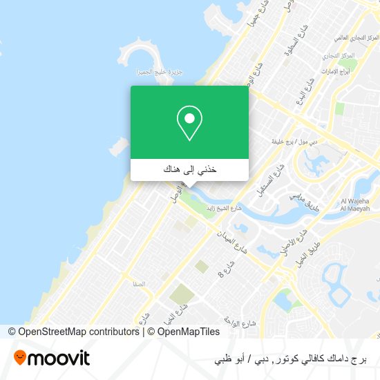 خريطة برج داماك كافالي كوتور