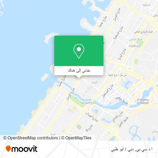 خريطة ا د سي بي
