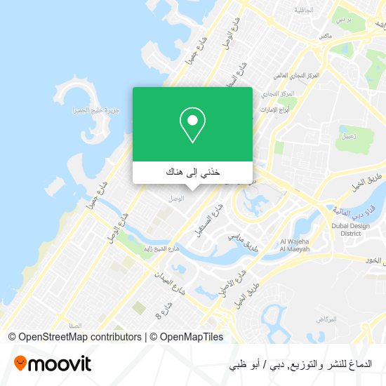 خريطة الدماغ للنشر والتوزيع