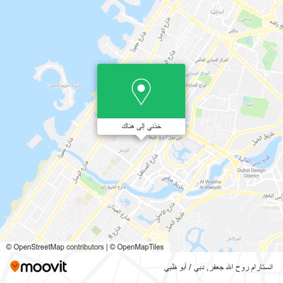 خريطة انستارام روح الله جعفر