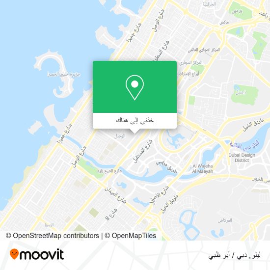 خريطة ليلو