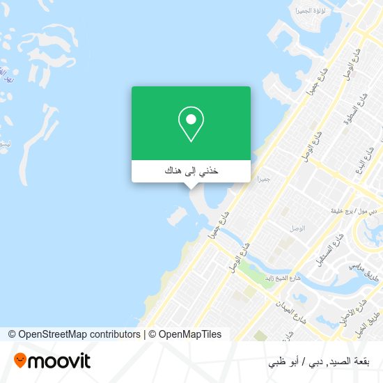 خريطة بقعة الصيد