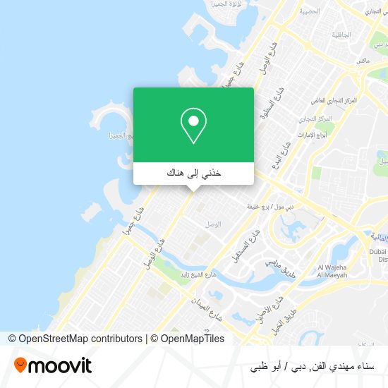 خريطة سناء مهندي الفن