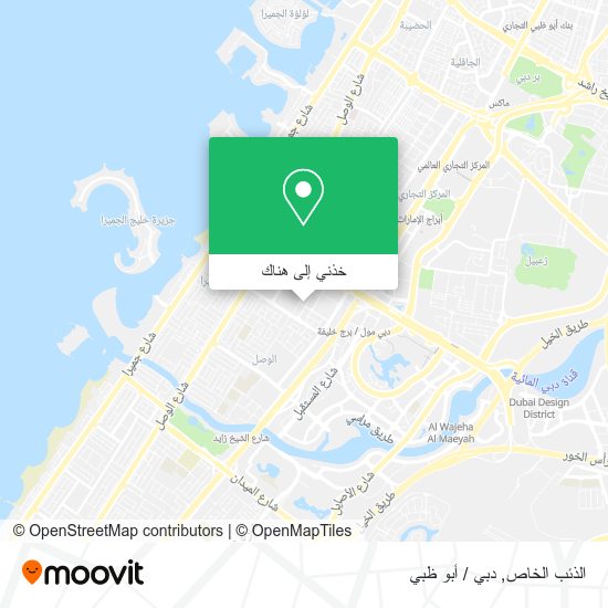 خريطة الذئب الخاص