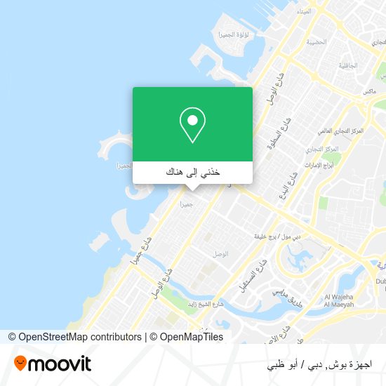 خريطة اجهزة بوش