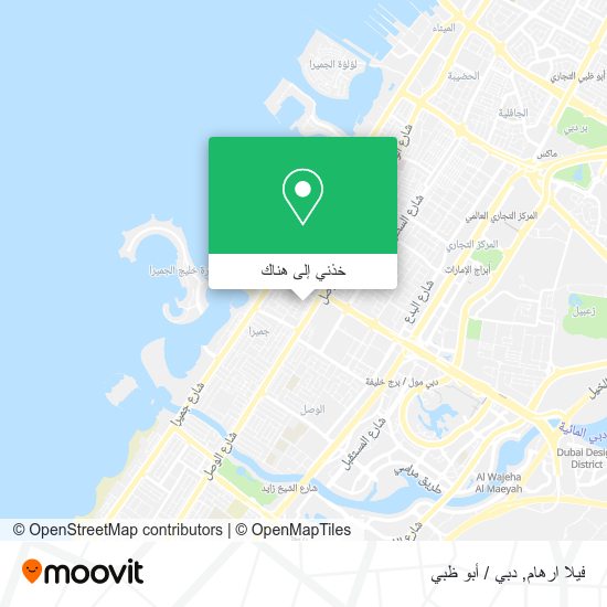 خريطة فيلا ارهام