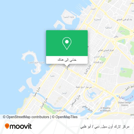 خريطة مركز لارك أون سيل