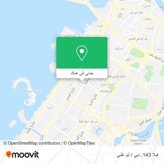 خريطة فيلا 143