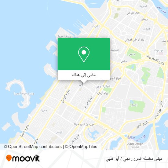 خريطة مبنى مغسلة المرر