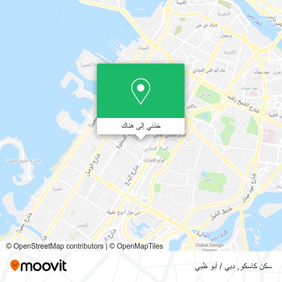 خريطة سكن كاسكو