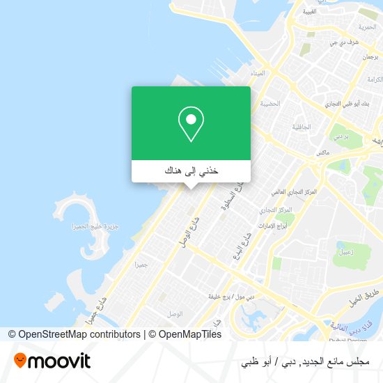 خريطة مجلس مانع الجديد