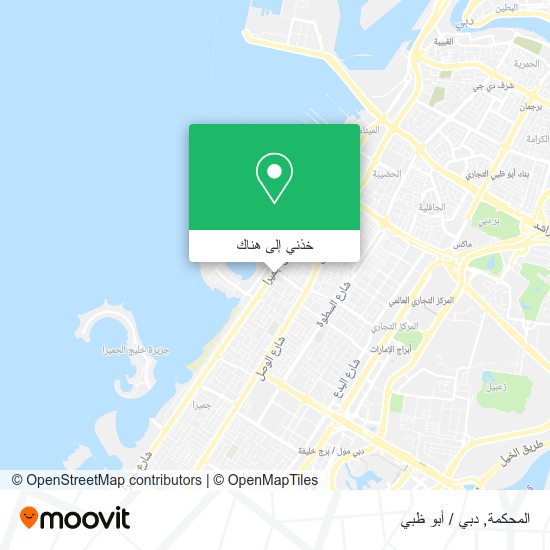 خريطة المحكمة