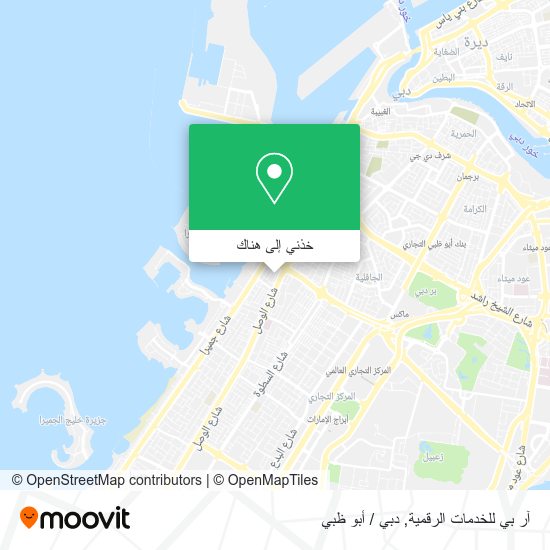 خريطة آر بي للخدمات الرقمية