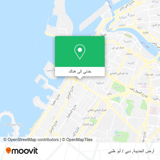 خريطة أرض الحديبة