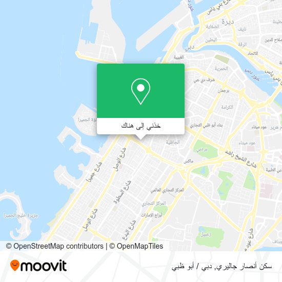 خريطة سكن أنصار جاليري
