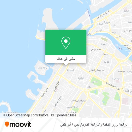 خريطة دراجة بروز النخبة والدراجة النارية