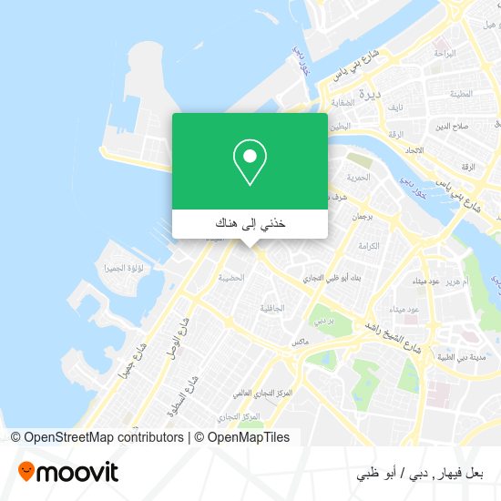خريطة بعل فيهار