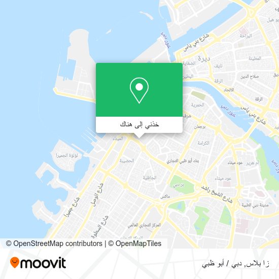 خريطة زا بلاس