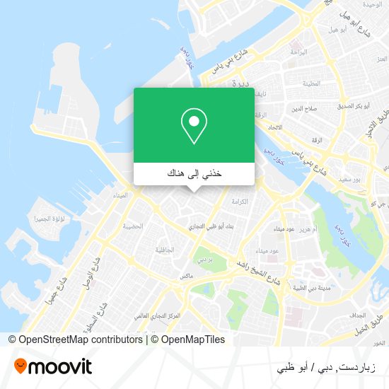 خريطة زباردست