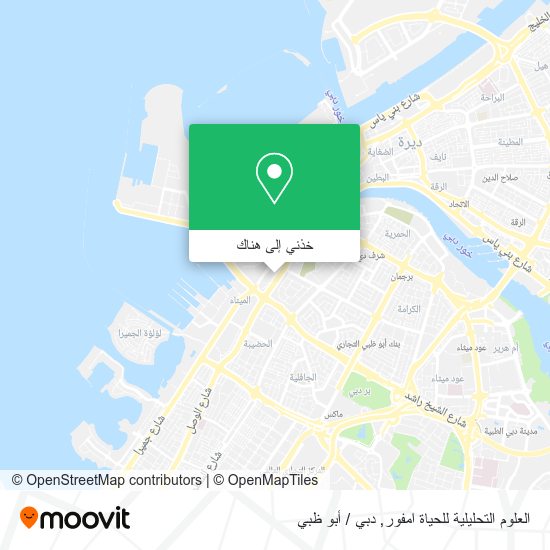 خريطة العلوم التحليلية للحياة امفور