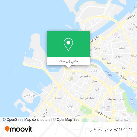 خريطة إنترنت إيزلايف