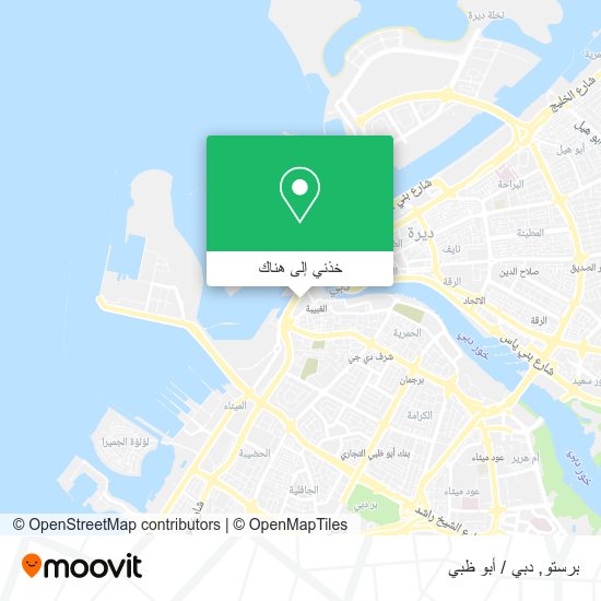 خريطة برستو