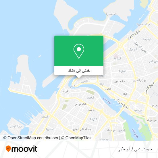 خريطة جاينت