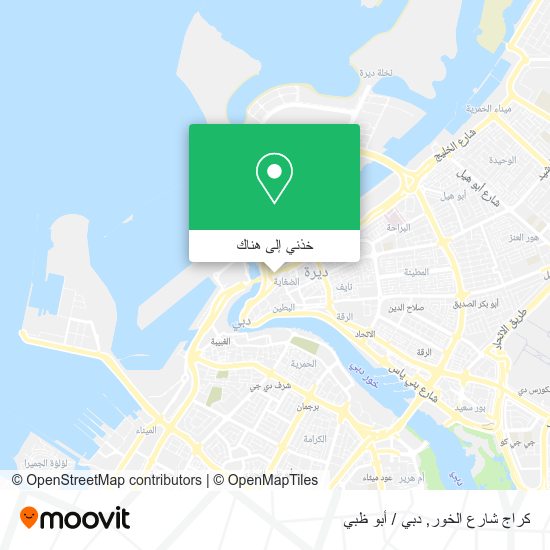 خريطة كراج شارع الخور